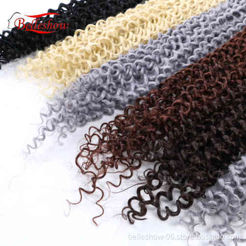 Hot sell wholesale 22inch  freetress deep twist crochet hair freetress water wave hair ombre braiding hair